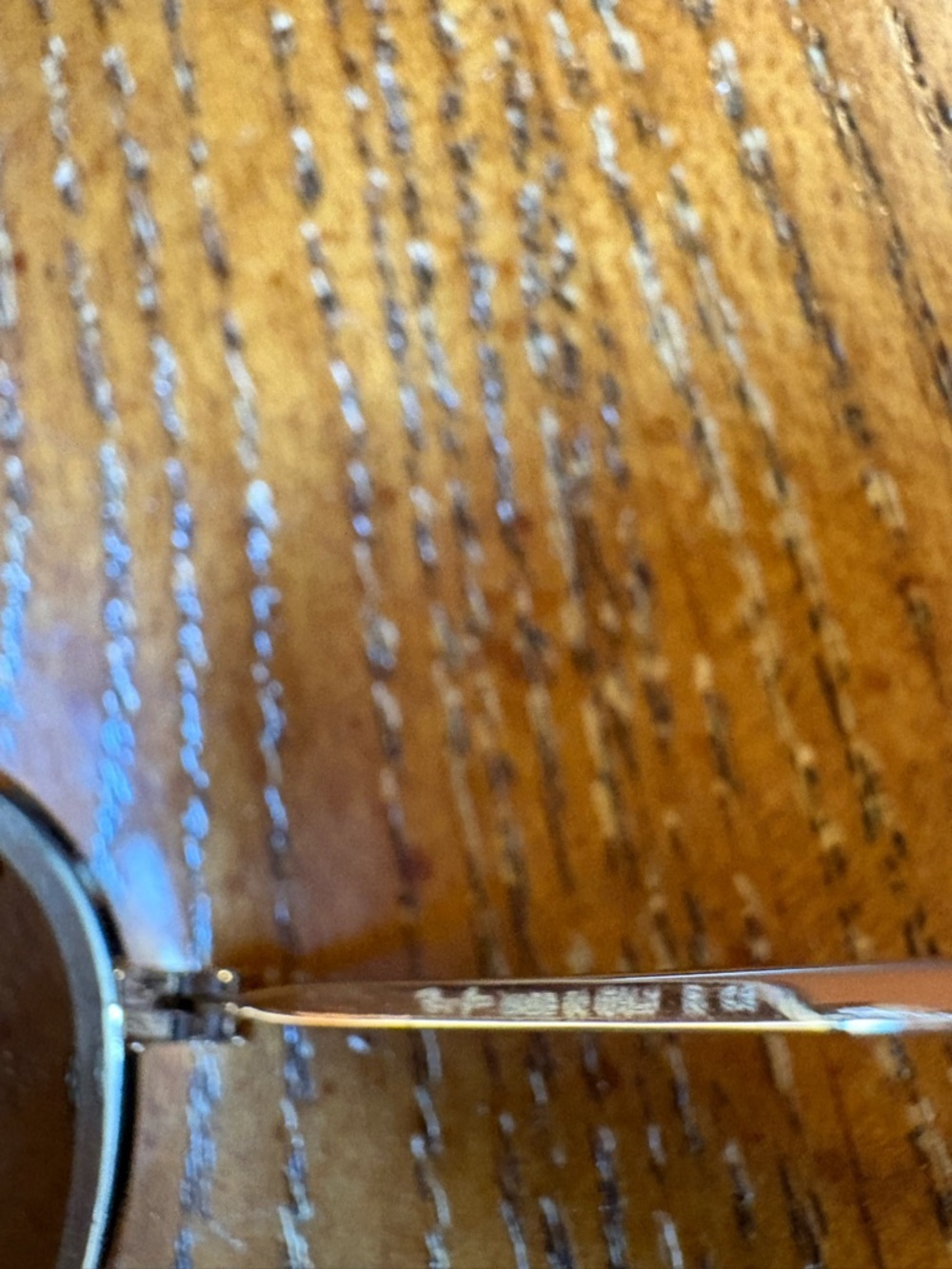 Ray-Ban RB3447 Round Metal Sunglasses Gold Frame Brown Lens Italy w/ Case - Picture 5 of 6